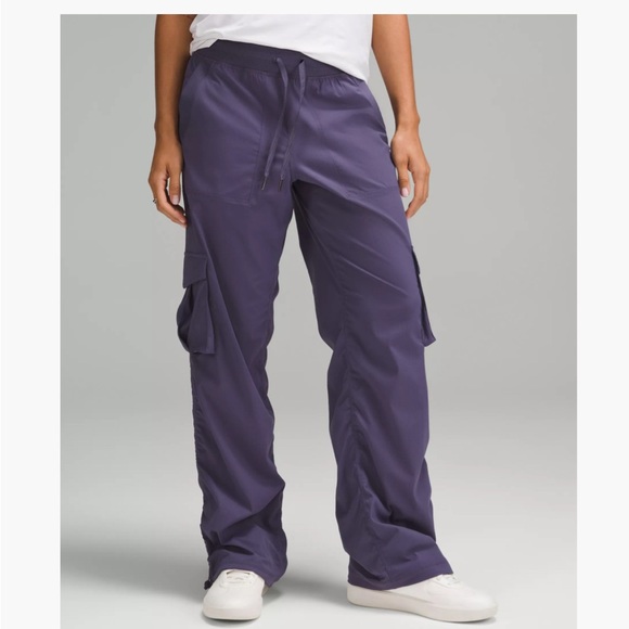 lululemon athletica Pants - NWOT - Lululemon Dance Studio Relaxed-Fit MR Cargo Pant Nightfall - Size S